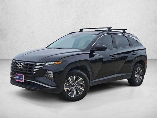 Black Pearl 2024 Hyundai TUCSON Hybrid Blue