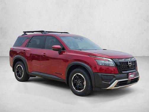 Scarlet Ember Tintcoat 2023 Nissan Pathfinder Rock Creek 4WD