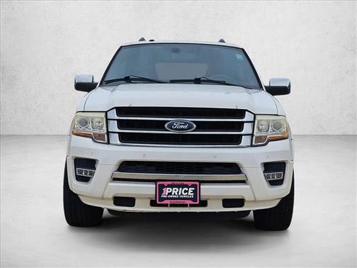 White Platinum Metallic Tri-Coat 2015 Ford Expedition King Ranch
