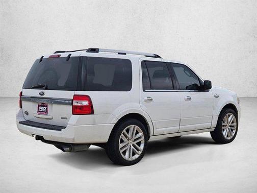 White Platinum Metallic Tri-Coat 2015 Ford Expedition King Ranch