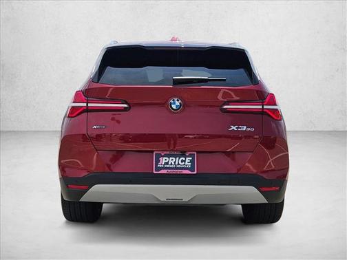Vegas Red Metallic 2025 BMW X3 30 xDrive
