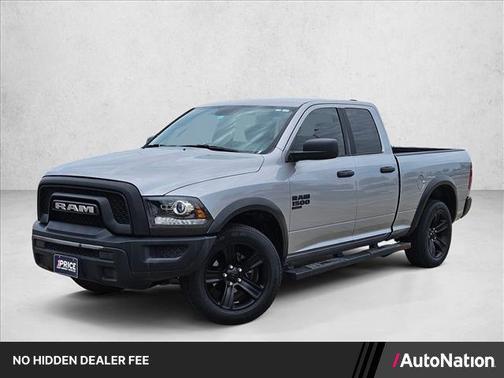 Billet Silver Metallic Clearcoat 2022 RAM 1500 Classic Warlock Quad Cab 4x4 6'4' Box