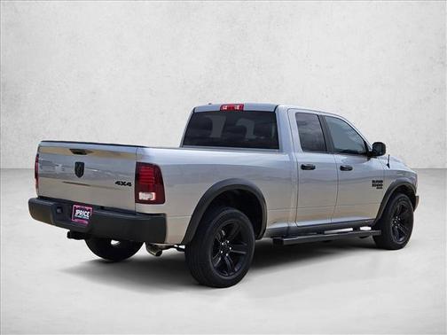 Billet Silver Metallic Clearcoat 2022 RAM 1500 Classic Warlock Quad Cab 4x4 6'4' Box