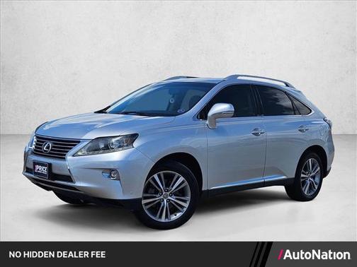 Silver Lining Metallic 2015 Lexus RX 350 Base