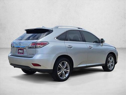 Silver Lining Metallic 2015 Lexus RX 350 Base