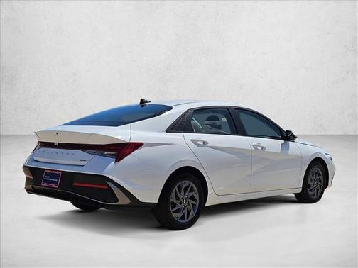 Serenity White 2025 Hyundai ELANTRA HEV Blue