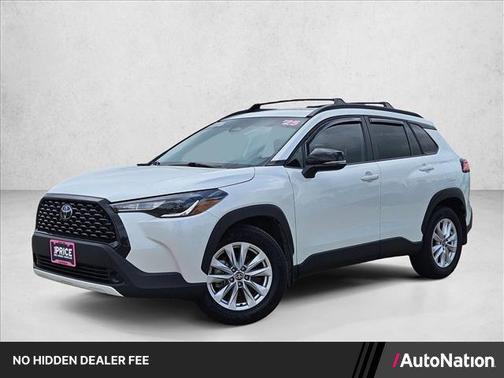 Wind Chill Pearl 2025 Toyota Corolla Cross LE
