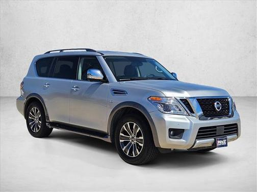 Brilliant Silver 2018 Nissan Armada SL