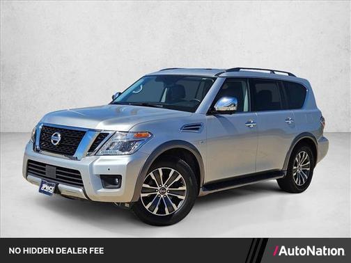 Brilliant Silver 2018 Nissan Armada SL