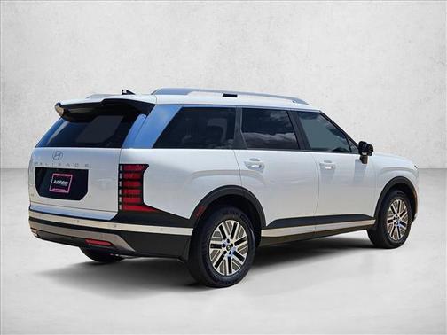 Creamy White Pearl 2026 Hyundai Palisade Hybrid Blue SEL Premium 7P