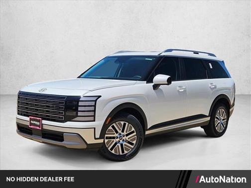 Creamy White Pearl 2026 Hyundai Palisade Hybrid Blue SEL Premium 7P