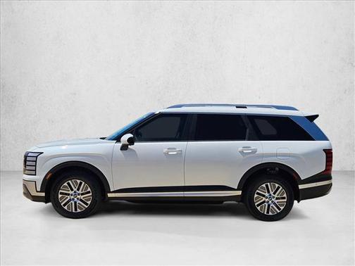 Creamy White Pearl 2026 Hyundai Palisade Hybrid Blue SEL Premium 7P