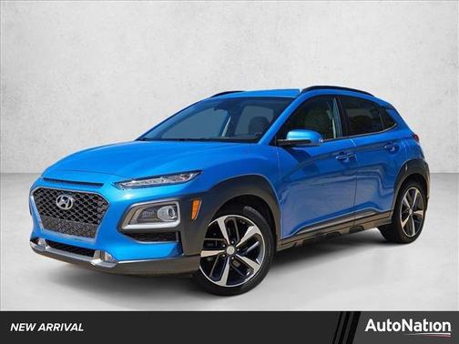 Surf Blue 2021 Hyundai KONA Limited