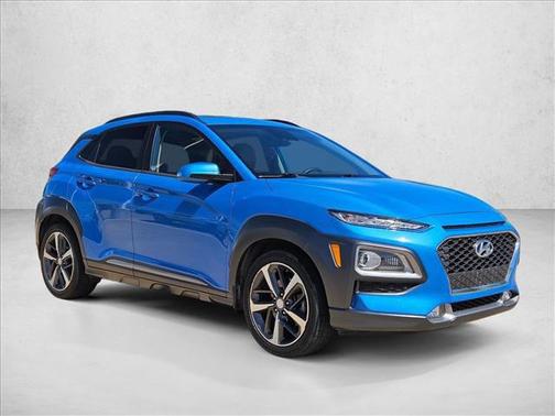 Surf Blue 2021 Hyundai KONA Limited