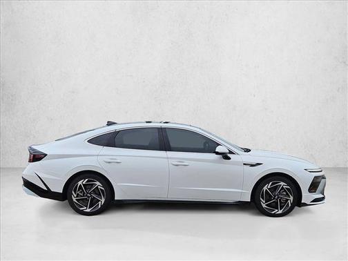 Serenity White 2024 Hyundai SONATA SEL