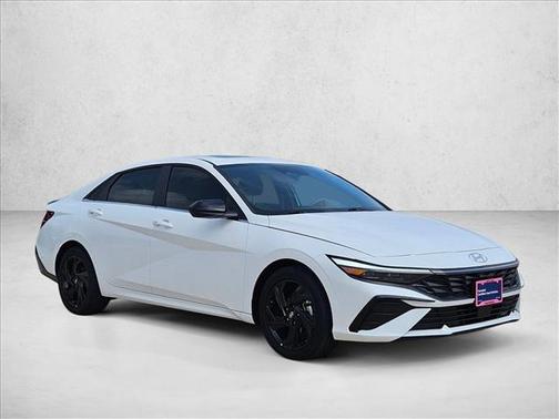 Serenity White Pearl 2026 Hyundai ELANTRA Sport