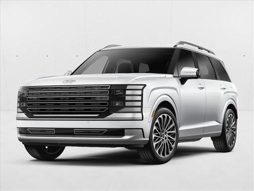 Creamy White Pearl 2026 Hyundai Palisade Hybrid Calligraphy