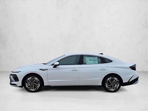 Serenity White 2026 Hyundai SONATA SEL