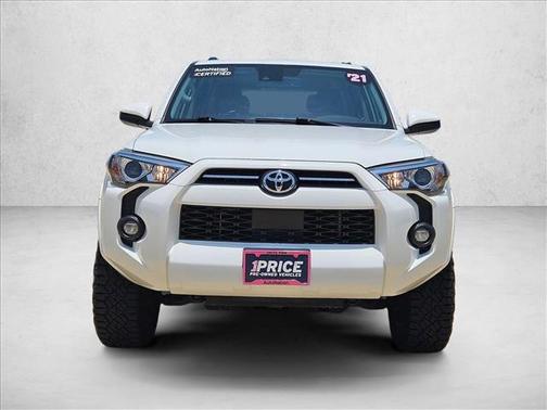Super White 2021 Toyota 4Runner SR5
