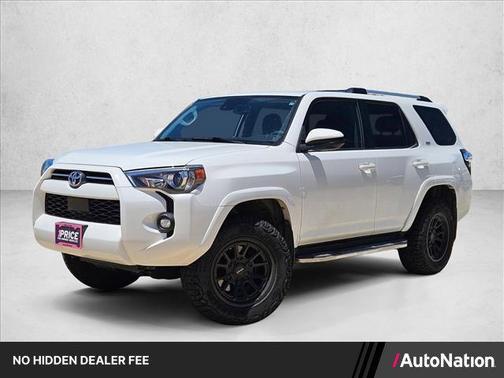 Super White 2021 Toyota 4Runner SR5