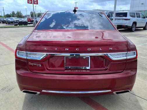 Ruby Red Metallic 2018 Lincoln Continental Select