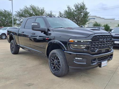 Diamond Black Crystal Pearlcoat 2026 RAM 2500 Limited Mega Cab 4x4 6'4' Box