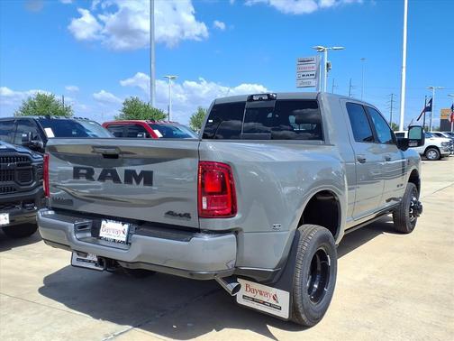 Ceramic Gray Clearcoat 2026 RAM 3500 Laramie Mega Cab 4x4 6'4' Box
