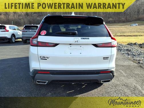 Platinum White Pearl 2026 Honda CR-V Hybrid Sport Touring AWD