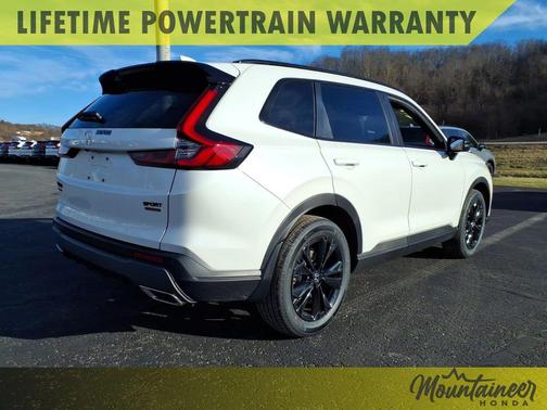 Platinum White Pearl 2026 Honda CR-V Hybrid Sport Touring AWD