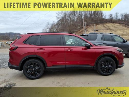 Radiant Red Metallic 2026 Honda CR-V Hybrid Sport Touring AWD