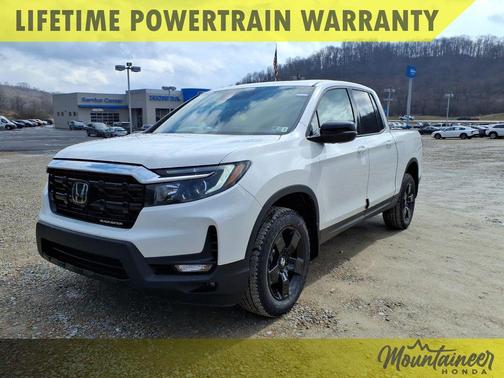 Platinum White Pearl 2026 Honda Ridgeline Black