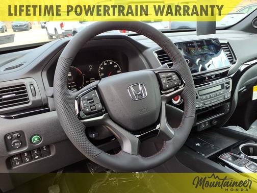 Platinum White Pearl 2026 Honda Ridgeline Black