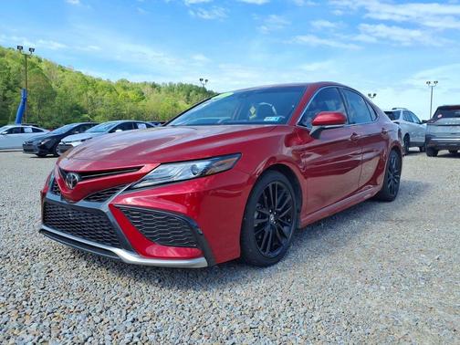 Supersonic Red 2021 Toyota Camry XSE