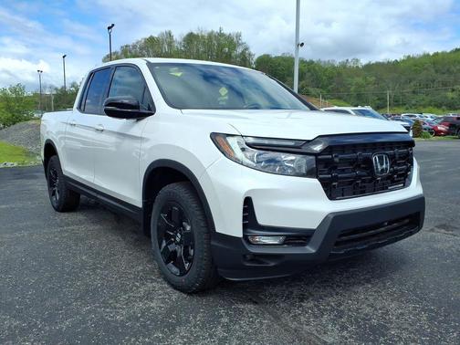 Platinum White Pearl 2026 Honda Ridgeline Black