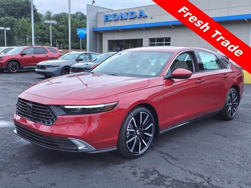 Radiant Red Metallic 2024 Honda Accord Hybrid Touring