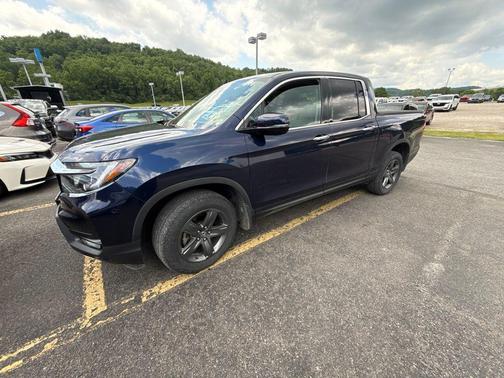 Obsidian Blue Pearl 2023 Honda Ridgeline RTL-E
