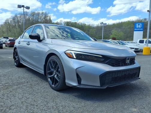 Solar Silver Metallic 2026 Honda Civic Sport