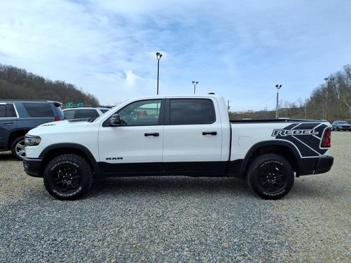 Bright White Clearcoat 2025 RAM 1500 Rebel