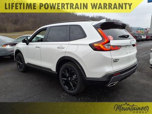 Platinum White Pearl 2026 Honda CR-V Hybrid Sport Touring AWD