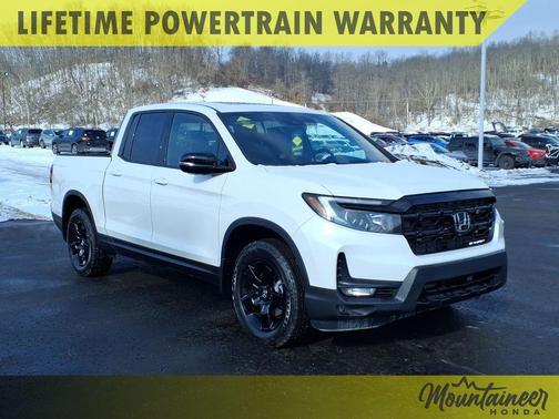 Platinum White Pearl 2026 Honda Ridgeline Black