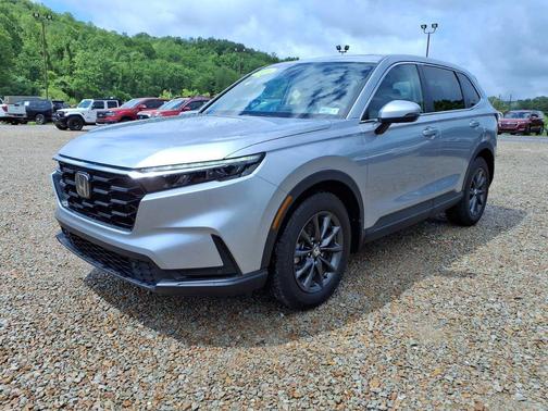 Solar Silver Metallic 2026 Honda CR-V EX-L AWD