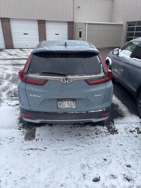 Sonic Gray Pearl 2021 Honda CR-V AWD EX-L