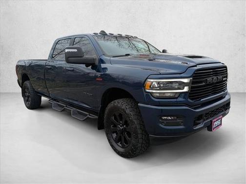 Patriot Blue Pearlcoat 2024 RAM 3500 Laramie Crew Cab 4x4 8' Box