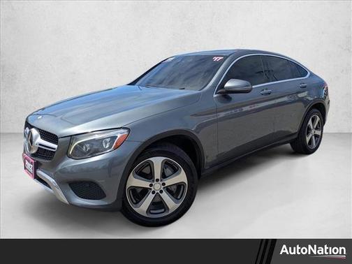 Selenite Grey Metallic 2017 Mercedes-Benz GLC 300 4MATIC Coupe