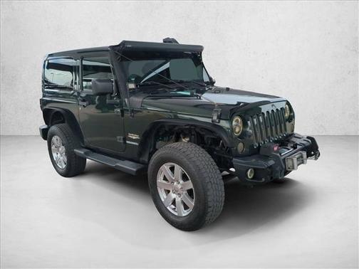 Natural Green Pearl 2012 Jeep Wrangler Sahara