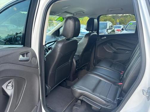 White Platinum Tricoat 2014 Ford Escape Titanium