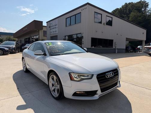 White 2015 Audi A5