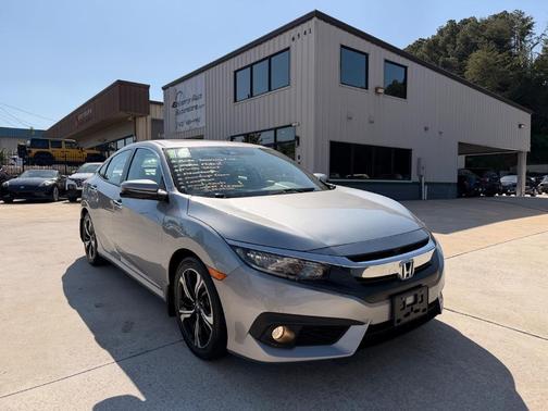 Lunar Silver Metallic 2016 Honda Civic Touring