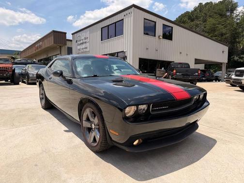 Black Clearcoat 2014 Dodge Challenger Rallye Redline