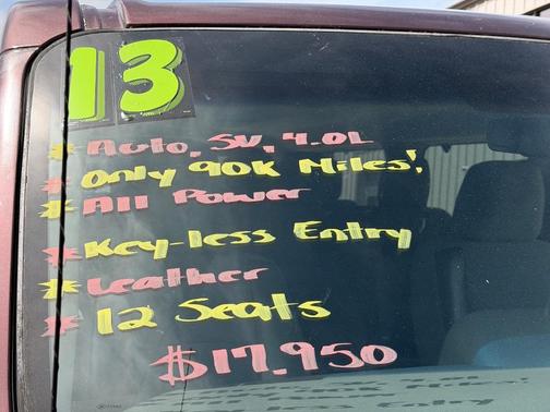 2013 Nissan NV Passenger NV3500 HD S V6